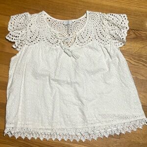 White Jennifer Grace Blouse